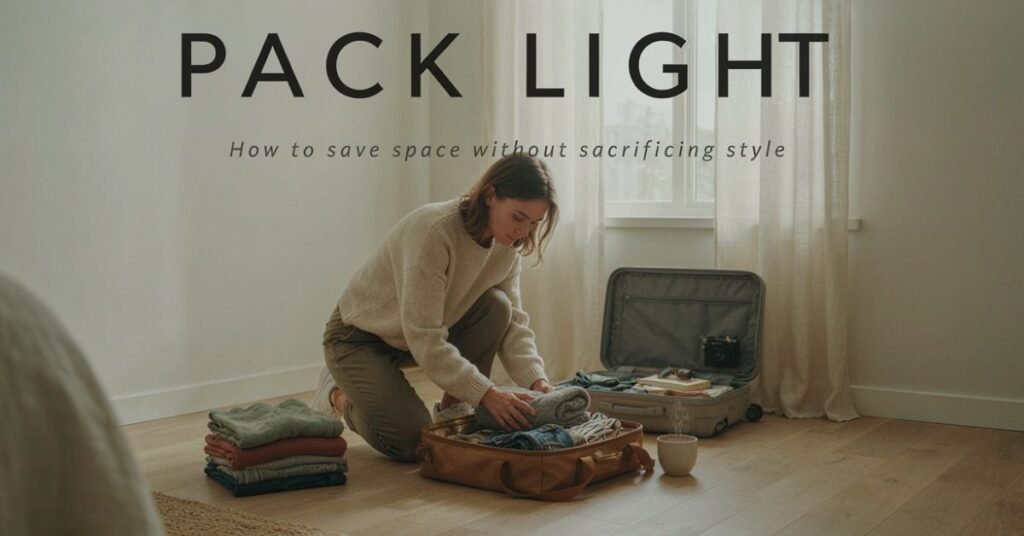 How to Pack Light and Save Space