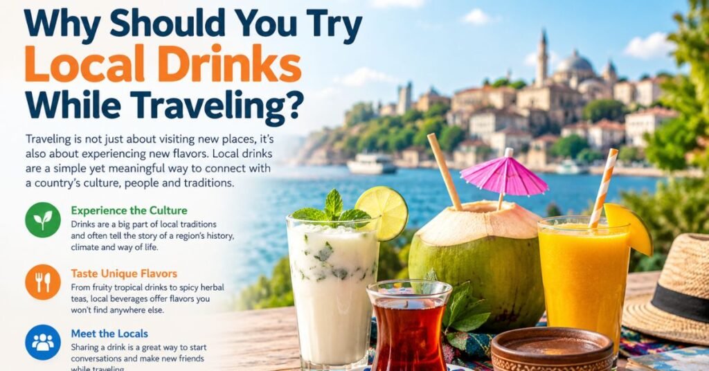 Why Should You Try Local Drinks While Traveling?