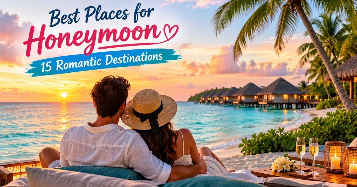 Best Places for Honeymoon: 15 Romantic Destinations 