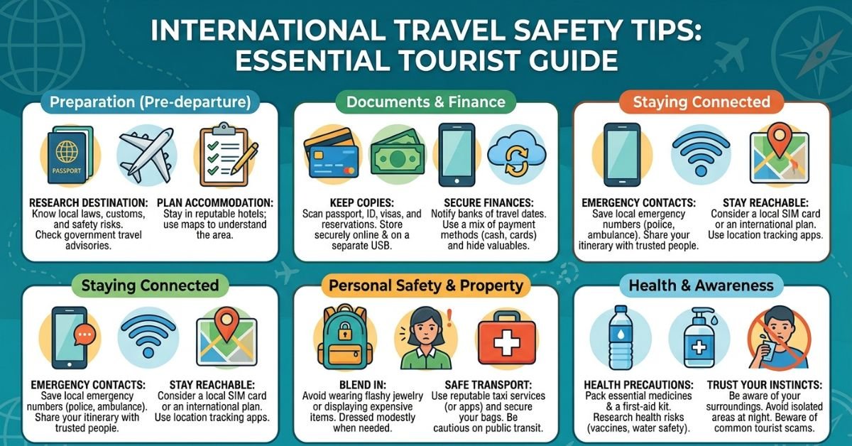 International Travel Safety Tips: Essential Tourist Guide
